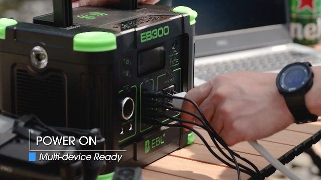 Amazon.com : EBL 300W Portable Power Station with 100W Portable
